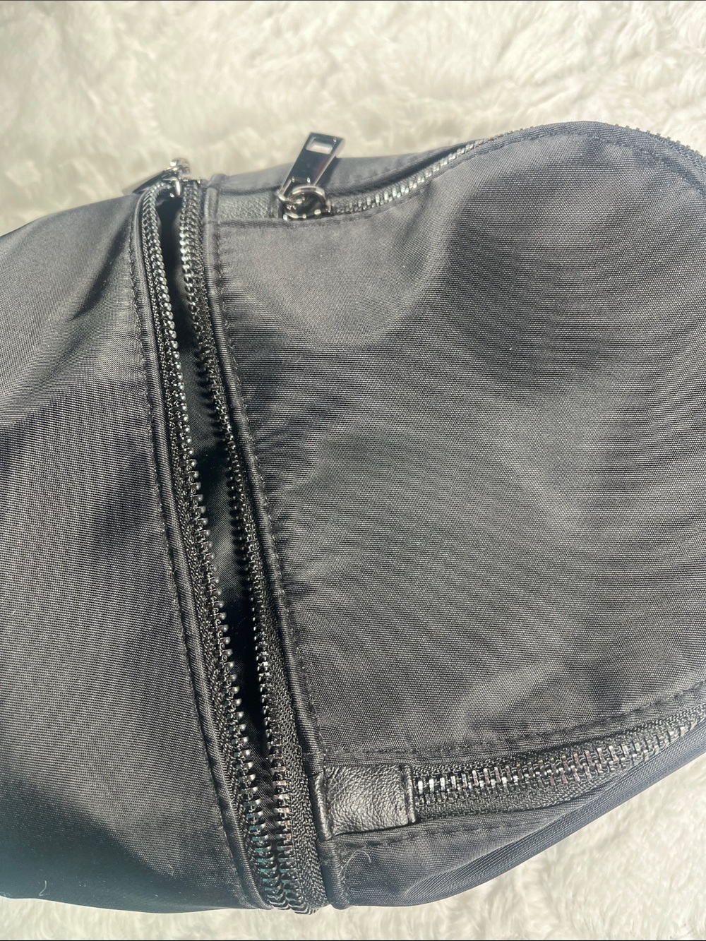 Small Black Mini Backpack - Picture 3 of 5